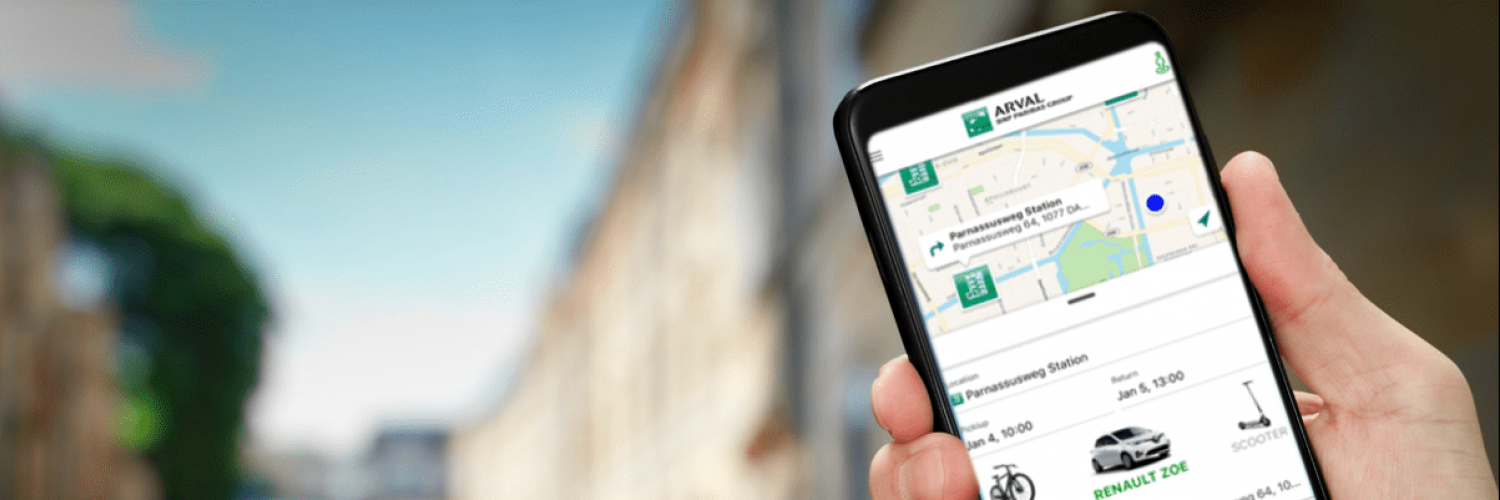 Car sharing app using Sign Up and download the App !