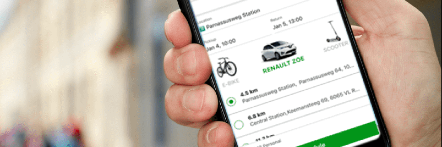 Car sharing app using Sign Up and download the App !